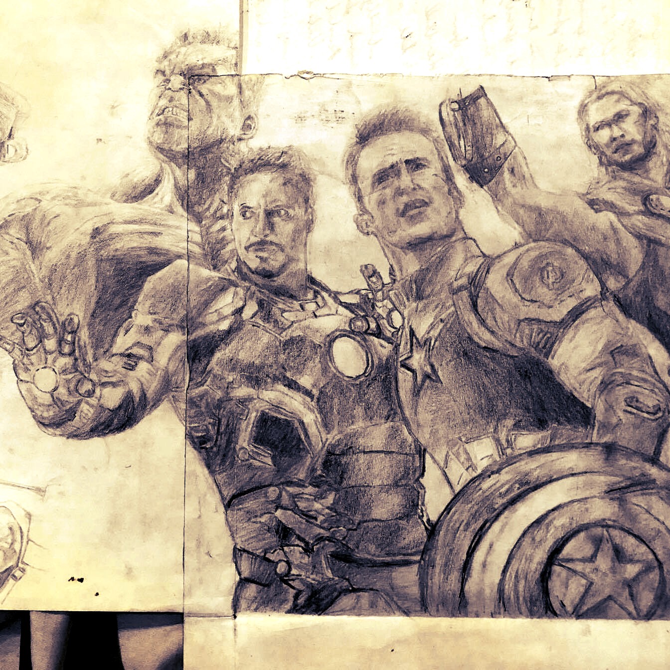 My Avengers drawing