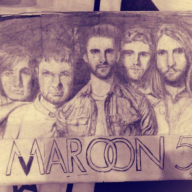 My Maroon 5 drawing